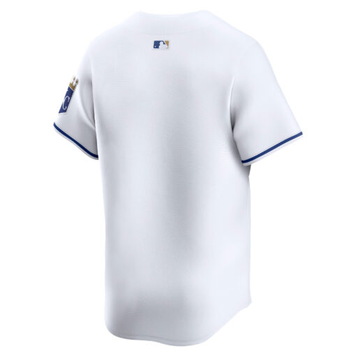 Men's Kansas City Royals White Home Limited Jersey - Image 3