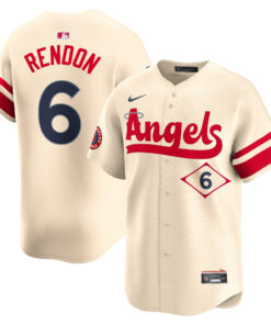 Men's Los Angeles Angels Anthony Rendon Cream City Connect Limited Player Jersey