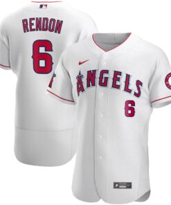 Men's Los Angeles Angels Anthony Rendon White Player Jersey