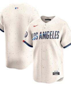 Men's Los Angeles Dodgers Cream 2024 City Connect Limited Jersey