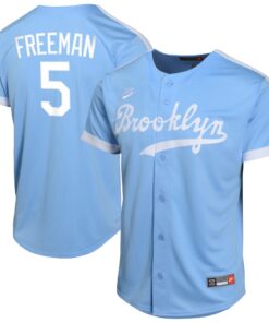 Men's Los Angeles Dodgers Freddie Freeman Royal Limited Cooperstown Collection Alternate Jersey
