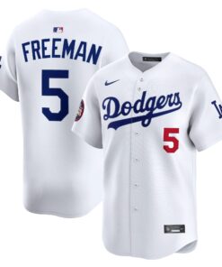 Men's Los Angeles Dodgers Freddie Freeman White 2025 MLB World Tour: Tokyo Series Home Limited Player Jersey