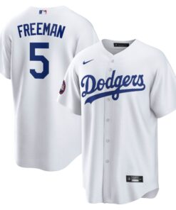 Men's Los Angeles Dodgers Freddie Freeman White 2025 MLB World Tour: Tokyo Series Home Player Jersey