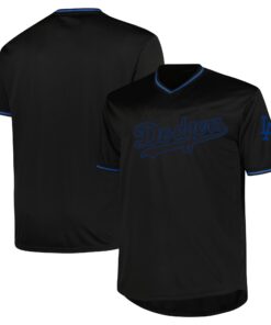 Men's Los Angeles Dodgers Profile Black Big & Tall Pop Fashion Jersey