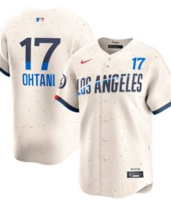 Men's Los Angeles Dodgers Shohei Ohtani Cream City Connect Limited Player Jersey