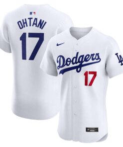 Men's Los Angeles Dodgers Shohei Ohtani White Home Vapor Premier Elite Player Jersey