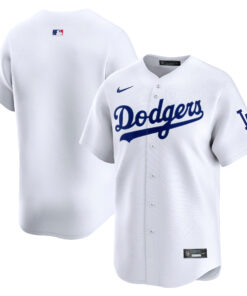 Men's Los Angeles Dodgers White Home Limited Jersey