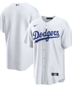 Men's Los Angeles Dodgers White Home Team Jersey