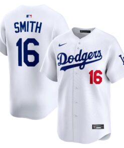 Men's Los Angeles Dodgers Will Smith White Alternate Limited Player Jersey
