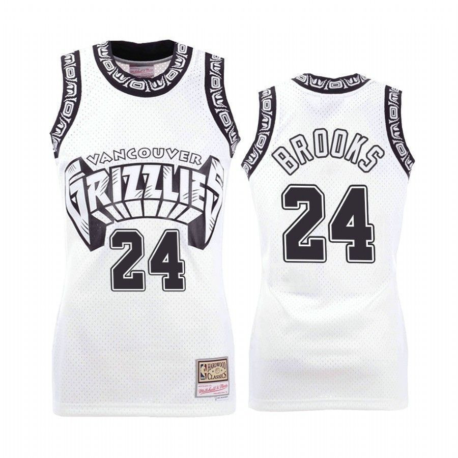 Men's Memphis Grizzlies Dillon Brooks 24 White Concord Collection Jersey - JS586
