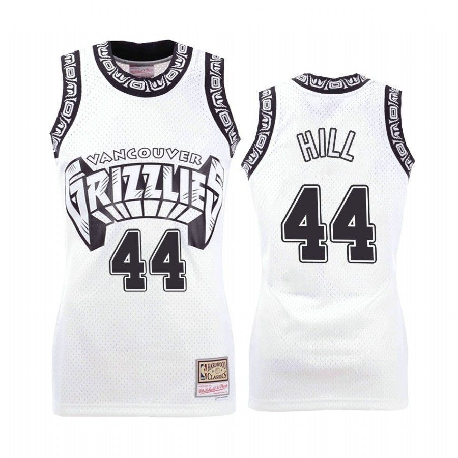Men's Memphis Grizzlies Solomon Hill 44 White Concord Collection Jersey - JS325