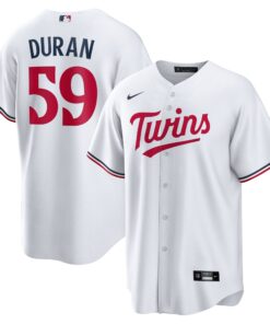Men's Minnesota Twins Jhoan Duran White Home Jersey