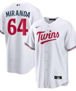 Men's Minnesota Twins Jose Miranda White Home Jersey