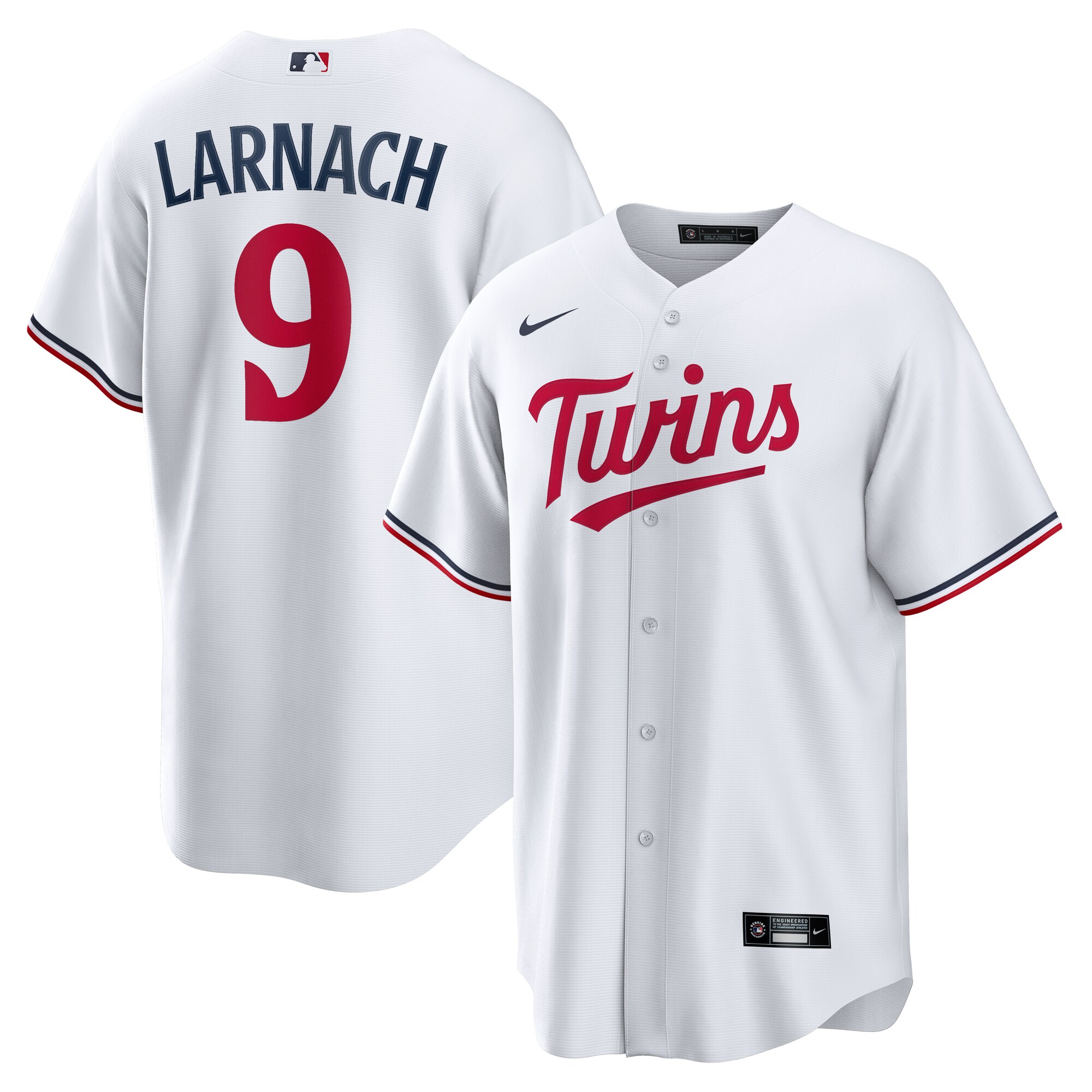 Men's Minnesota Twins Trevor Larnach White Home Jersey