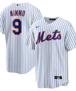 Men's New York Mets Brandon Nimmo White Home Jersey