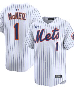 Men's New York Mets Jeff McNeil White Alternate Limited Player Jersey