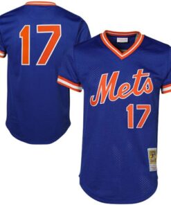 Men's New York Mets Keith Hernandez Mitchell & Ness Royal Cooperstown Mesh Batting Practice Jersey
