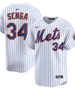 Men's New York Mets Kodai Senga White Home Limited Player Jersey