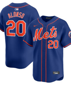 Men's New York Mets Pete Alonso Royal Alternate Limited Player Jersey