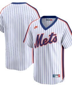 Men's New York Mets White Cooperstown Collection Limited Jersey