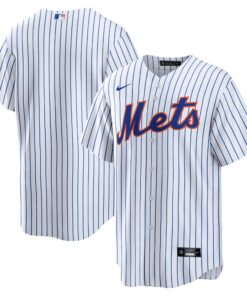 Men's New York Mets White Home Team Jersey