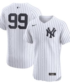 Men's New York Yankees Aaron Judge White Home Elite Player Jersey