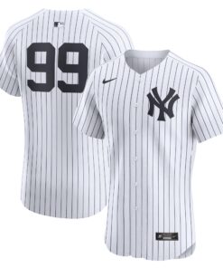 Men's New York Yankees Aaron Judge White Home Elite Player Jersey