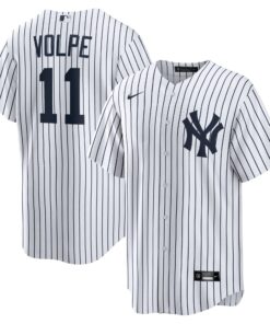 Men's New York Yankees Anthony Volpe White Home Player Jersey