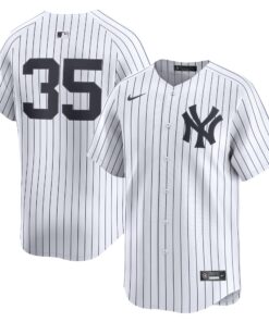 Men's New York Yankees Cody Bellinger White Home Limited Player Jersey