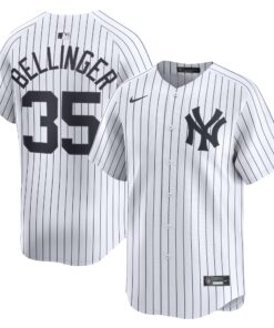 Men's New York Yankees Cody Bellinger White Home Limited Player Jersey