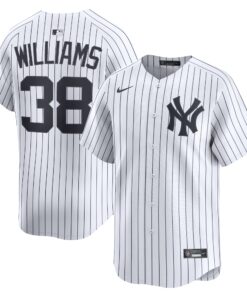 Men's New York Yankees Devin Williams White Home Limited Player Jersey