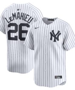 Men's New York Yankees DJ LeMahieu White Home Limited Player Jersey