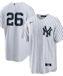 Men's New York Yankees DJ LeMahieu White Home Player Name Jersey
