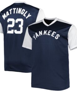 Men's New York Yankees Don Mattingly Navy/White Cooperstown Collection Player Jersey