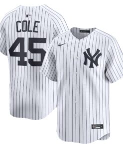 Men's New York Yankees Gerrit Cole White Home Limited Player Jersey