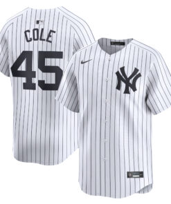 Men's New York Yankees Gerrit Cole White Home Limited Player Jersey