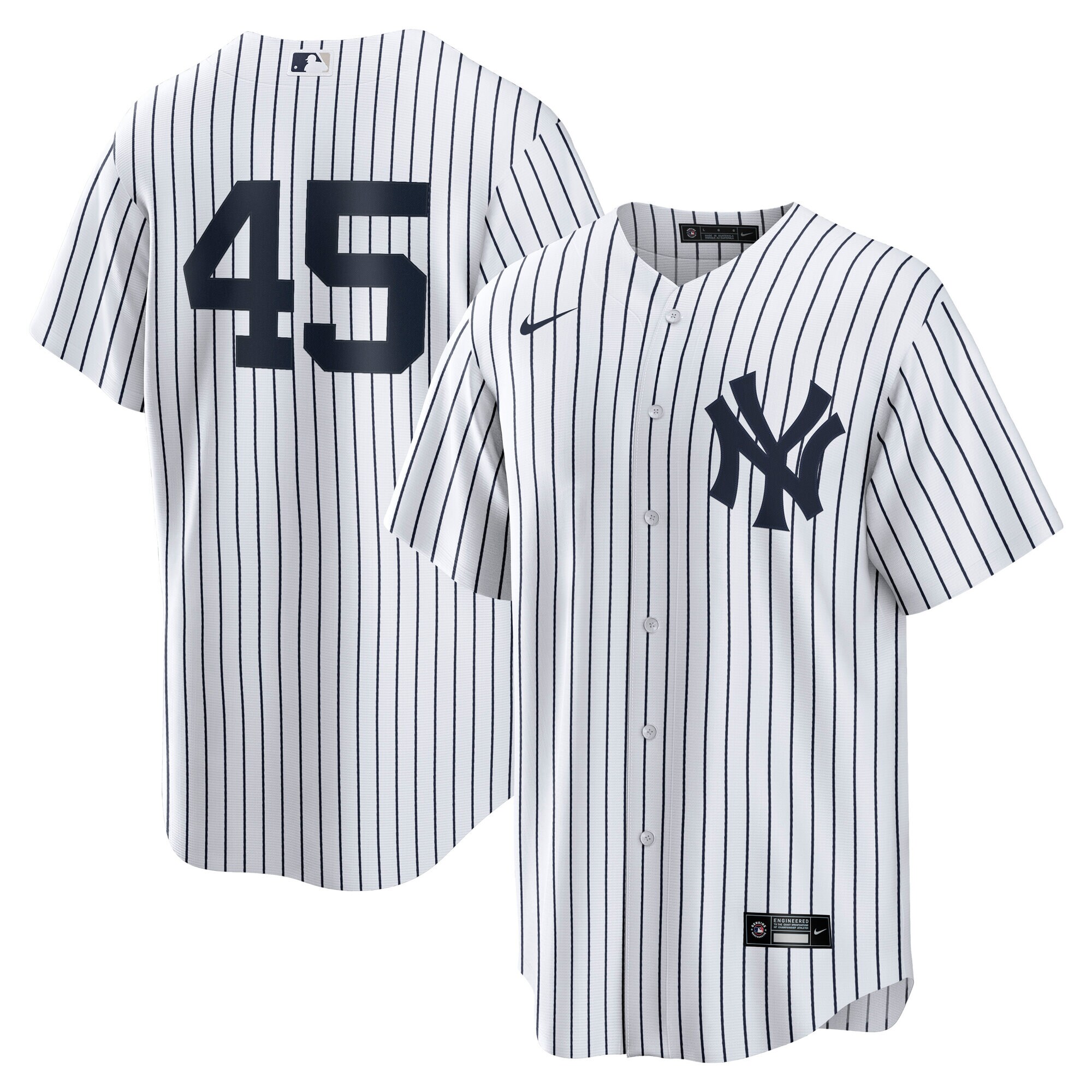 Men's New York Yankees Gerrit Cole White Home Player Jersey