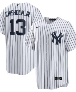 Men's New York Yankees Jazz Chisholm Jr. White Home Player Jersey