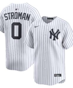 Men's New York Yankees Marcus Stroman White Home Limited Player Jersey