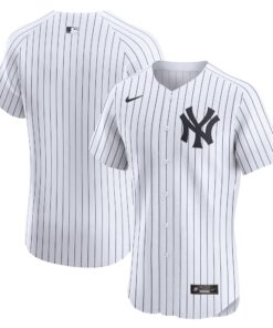 Men's New York Yankees White Home Elite Jersey