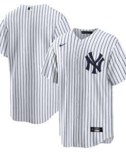 Men's New York Yankees White Home Team Jersey