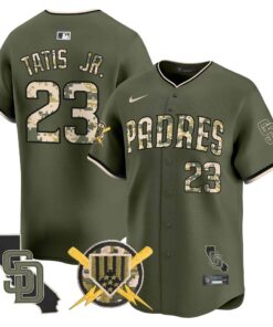 Men's Padres Armed Forces Day Vapor Premier Limited Jersey