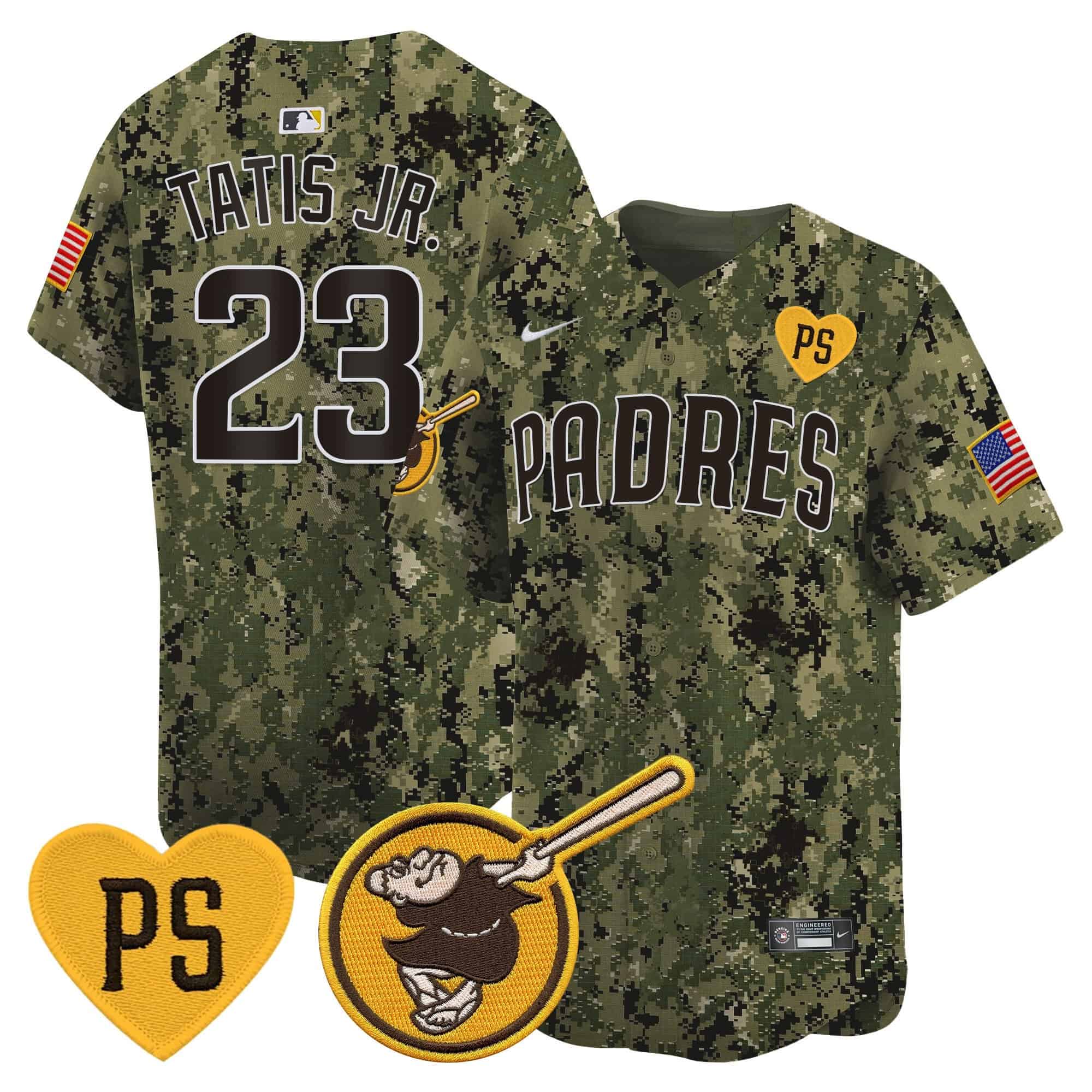Men's Padres USMC Alternate Vapor Premier Limited Jersey â€“ All Stitched - Jersey AZ