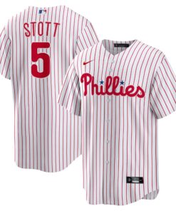 Men's Philadelphia Phillies Bryson Stott White Player Jersey