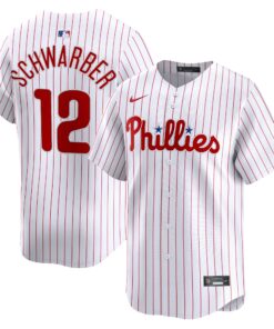Men's Philadelphia Phillies Kyle Schwarber White Alternate Limited Player Jersey