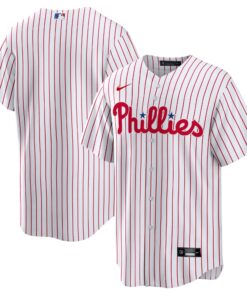 Men's Philadelphia Phillies White Home Team Jersey