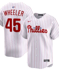 Men's Philadelphia Phillies Zack Wheeler White Home Limited Player Jersey