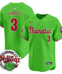 Men's Phillies Phanatic Patch Vapor Premier Limited Jersey