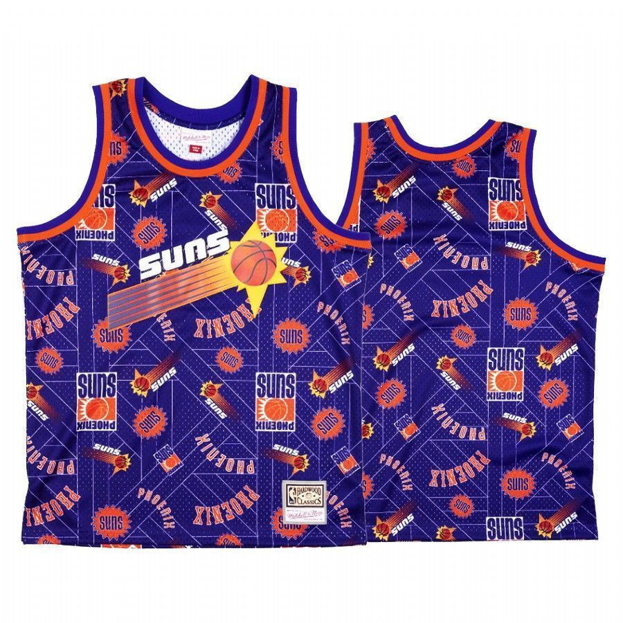 Men's Phoenix Suns Purple Tear Up Pack Jersey - JS597