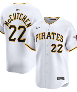 Men's Pittsburgh Pirates Andrew McCutchen White Home Limited Player Jersey